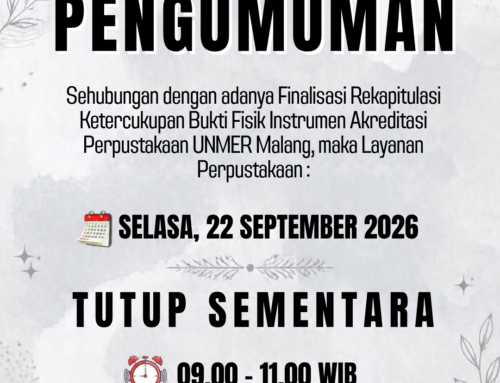 PENGUMUMAN JAM LAYANAN